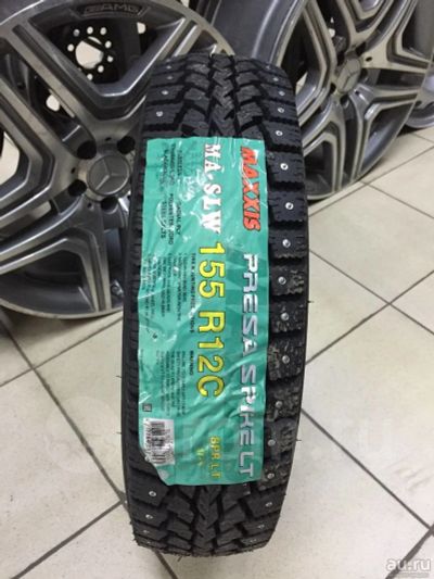 Лот: 14501000. Фото: 1. 155R12 С 8PR 88/86Q Maxxis MA-SLW... Шины