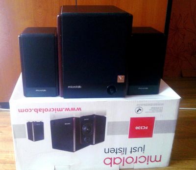 Лот: 5190860. Фото: 1. Колонки Microlab FC330. Пассивные акустические системы