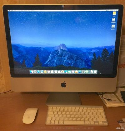 Лот: 13219195. Фото: 1. Apple iMac 24 дюйма, 2009 год... Компьютеры в сборе