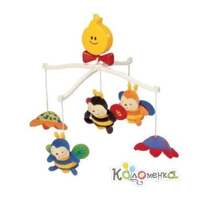 Лот: 4867648. Фото: 1. Мобиль K's Kids "Пчелки". Для младенцев