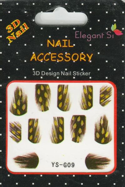 Лот: 6267464. Фото: 1. Стикеры для ногтей 3D Nail Art... Украшения, дизайн ногтей