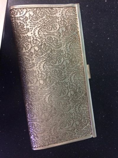 Лот: 8774733. Фото: 1. Клатч золотой. Сумки