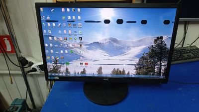 Лот: 25109846. Фото: 1. Монитор AOC 23.6" E2470SWDA/01... ЖК-мониторы