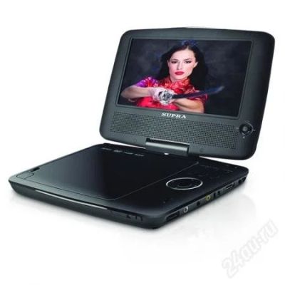 Лот: 1823016. Фото: 1. Портативный DVD SUPRA SDTV-915UT... Плееры