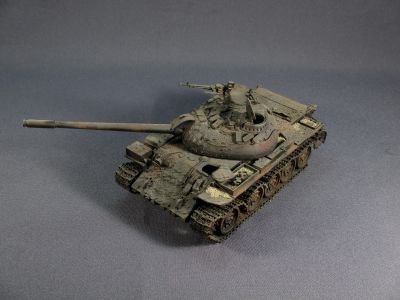 Лот: 14617186. Фото: 1. Модель Т-54 (уничтоженный) 1/35. Военная техника