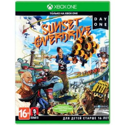 Лот: 11176687. Фото: 1. XBOX ONE Sunset Overdrive. Игры для консолей