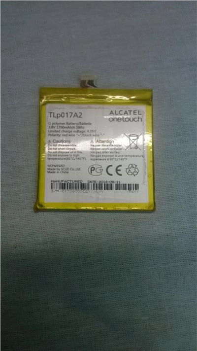 Лот: 10947709. Фото: 1. АКБ Alcatel idol 2 mini Б/У. Аккумуляторы