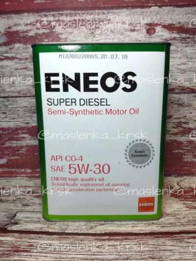 Лот: 13160012. Фото: 1. Масло моторное Энеос дизель Eneos... Масла, жидкости