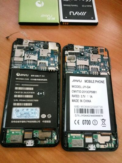 Лот: 7218076. Фото: 1. Jiayu G4s advanced 2 шт на запчасти. Кнопочные мобильные телефоны