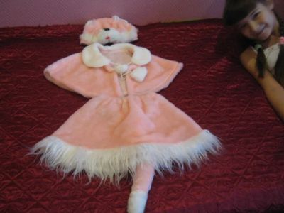 Лот: 8426834. Фото: 1. костюм кошки (новогодний). Детские карнавальные, праздничные костюмы