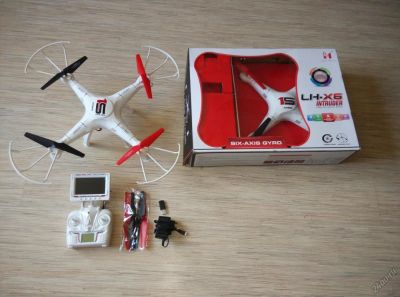 Лот: 5675276. Фото: 1. квадрокоптер Intruder LH-X6DV... Квадрокоптеры