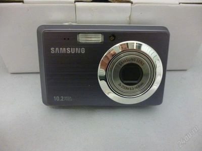 Лот: 2157327. Фото: 1. продам фотоаппарат samsung es55. Цифровые компактные