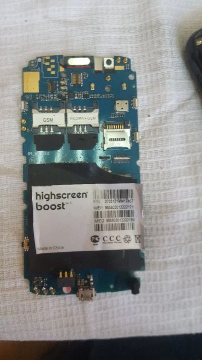 Лот: 11549688. Фото: 1. Highscreen boost Rev.B. Микросхемы и платы