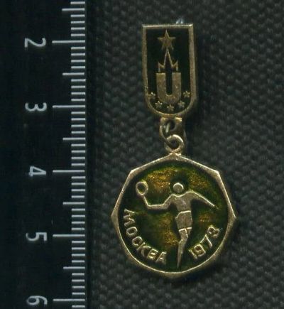 Лот: 15759515. Фото: 1. (№ 4942 ) значки спорт, Москва... Сувенирные