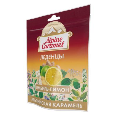 Лот: 23982069. Фото: 1. Альпийская карамель леденцы имбирь... Другое (медицина)