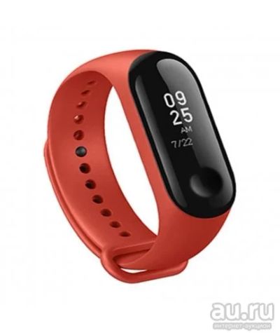 Лот: 12101481. Фото: 1. Xiaomi Mi Band 3 Красный. Оригинал... Пульсометры, шагомеры, секундомеры