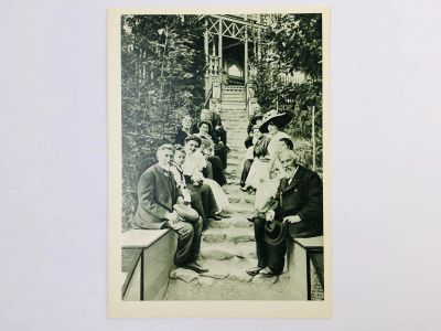 Лот: 23297300. Фото: 1. Илья Ефимович Репин и Н. Б. Нордман-Северова... Открытки, конверты