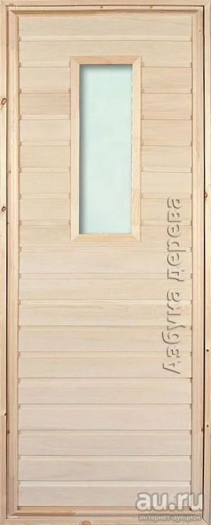 Лот: 13937352. Фото: 1. Дверь из липы Тип 7, для саун... Двери межкомнатные