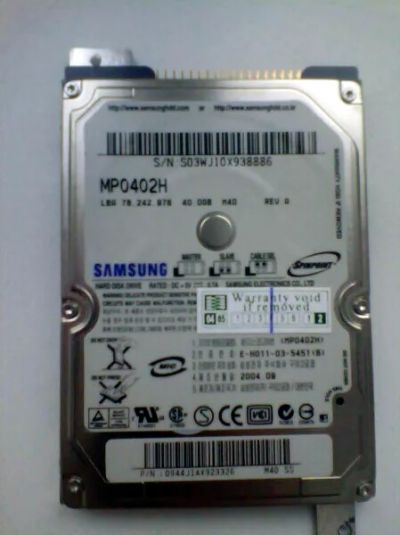Лот: 4307745. Фото: 1. Винчестер( жесткий диск) Samsung... Другое (носители информации)