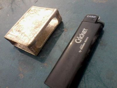 Лот: 7410354. Фото: 1. накладка алюминиевая на коробок. Предметы интерьера и быта