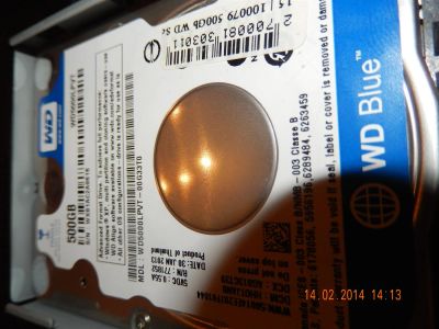 Лот: 3726594. Фото: 1. винт для ноута на 500гиг обмен... Жёсткие диски (HDD)