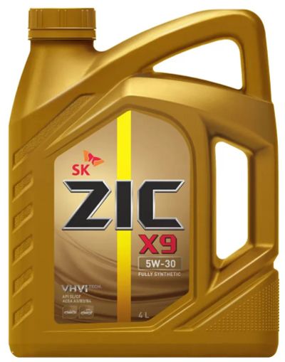 Лот: 20073433. Фото: 1. ZIC NEW X9 5w30 SL/CF, A3/B3/B4... Масла, жидкости