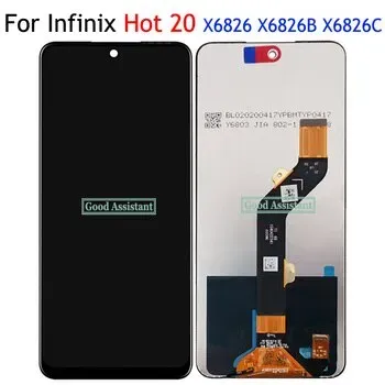 Лот: 21280986. Фото: 1. Дисплей для Infinix Hot 20 4G... Дисплеи, дисплейные модули, тачскрины