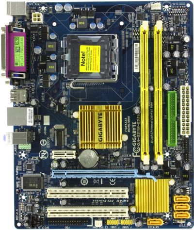 Лот: 12252321. Фото: 1. Хорошая мать под LGA 775: Gigabyte... Материнские платы