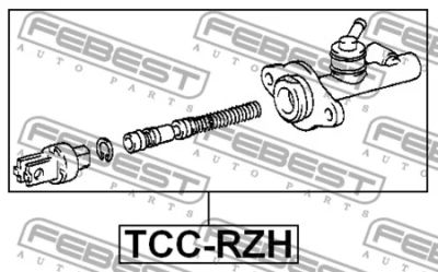 Лот: 18770474. Фото: 1. Цилиндр сцепления главный TCCRZH... Трансмиссия