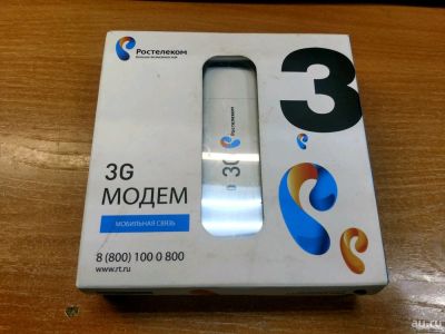 Лот: 13243052. Фото: 1. Модем 3g ростелеком в отличном... Беспроводные модемы