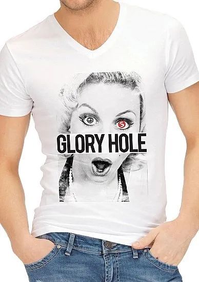 Лот: 22058920. Фото: 1. Funny Shirts - Glory Hole - M. Эротическое бельё