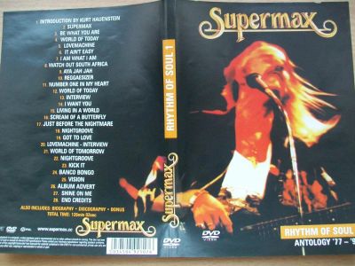 Лот: 6690155. Фото: 1. Supermax antology 77-93 музыка. Видеозаписи, фильмы