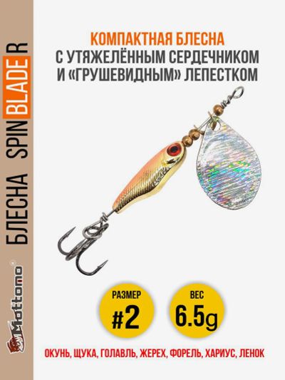 Лот: 25683525. Фото: 1. Блесна для рыбалки Spin Blade... Другое (спортивная одежда)