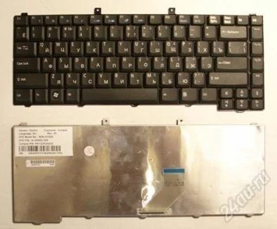 Лот: 2192652. Фото: 1. Б/У клавиатура для ноутбука Acer... Клавиатуры для ноутбуков