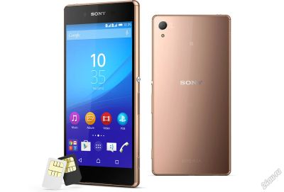 Лот: 5827369. Фото: 1. Sony Xperia Z3 Dual (D6633) медный... Смартфоны