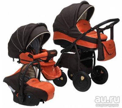 Лот: 9389361. Фото: 1. Tutis Zippy эко кожа 3в1. Коляски