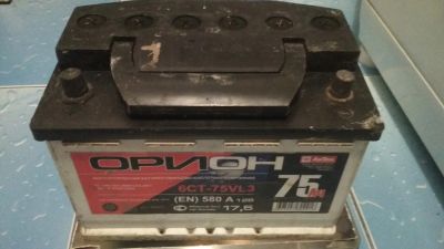 Лот: 17945348. Фото: 1. Аккумулятор / АКБ Орион 12v 75Ah... Аккумуляторы