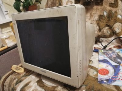 Лот: 12878394. Фото: 1. Монитор 17" samtron le17ktbb. ЭЛТ-мониторы