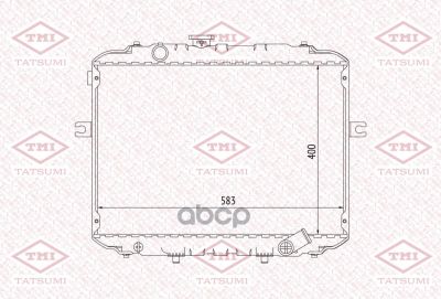 Лот: 21880830. Фото: 1. Радиатор Охлаждения TATSUMI арт... Другое (автозапчасти)
