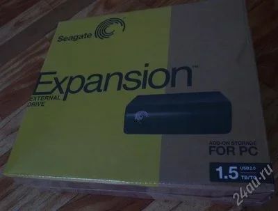 Лот: 381416. Фото: 1. Винчестер внешний USB 1.5Tb Seagate... Жёсткие диски (HDD)
