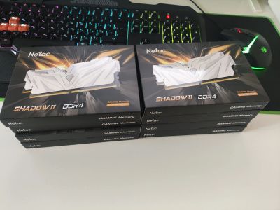 Лот: 24899973. Фото: 1. 64Gb (4x16Gb) DDR4 Netac Shadow... Оперативная память