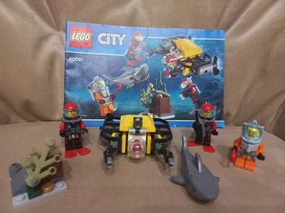 Лот: 19218792. Фото: 1. Lego City 60091 Исследование морских... Конструкторы