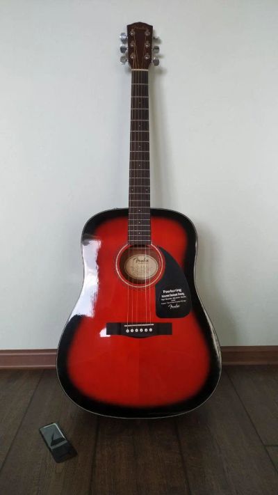 Лот: 15039626. Фото: 1. Гитара Fender CD-60 Dreadnought... Гитары