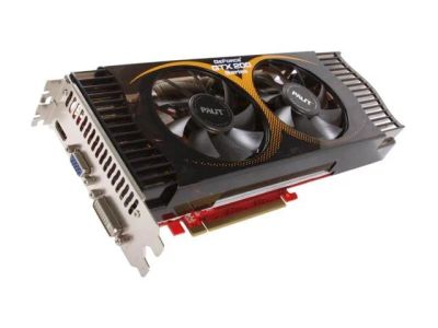 Лот: 10573295. Фото: 1. Palit GeForce GTX 260 896 Мб 448bit... Видеокарты