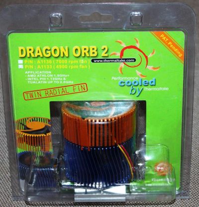 Лот: 3148978. Фото: 1. кулер Thermaltake Dragon ORB A1133... Системы охлаждения