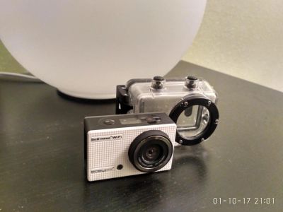 Лот: 10378506. Фото: 1. Экшен камера GoXtreme wifi с защитным... Экшн камеры