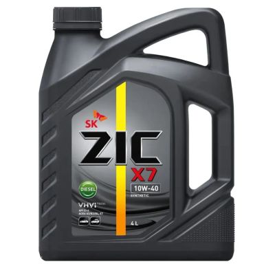 Лот: 21339756. Фото: 1. Масло моторное ZIC X7 Diesel 10w40... Масла, жидкости