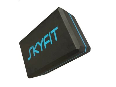 Лот: 22359544. Фото: 1. Блок для йоги SkyFit SF-YBb черный. Фитнес, аэробика и гимнастика