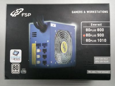 Лот: 5161716. Фото: 1. Блок питания 900Вт FSP Epsilon... Корпуса, блоки питания
