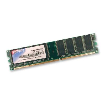Лот: 6344264. Фото: 1. Patriot 1 Гб 400 МГц PC-3200 DIMM... Оперативная память